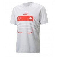 Camiseta Suiza Visitante Equipación Mundial 2022 manga corta